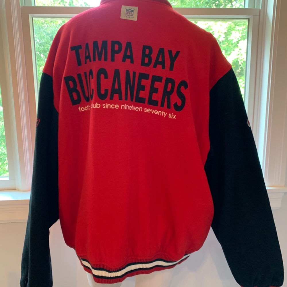 Official NFL Tampa Bay Buccaneers Wool Jacket